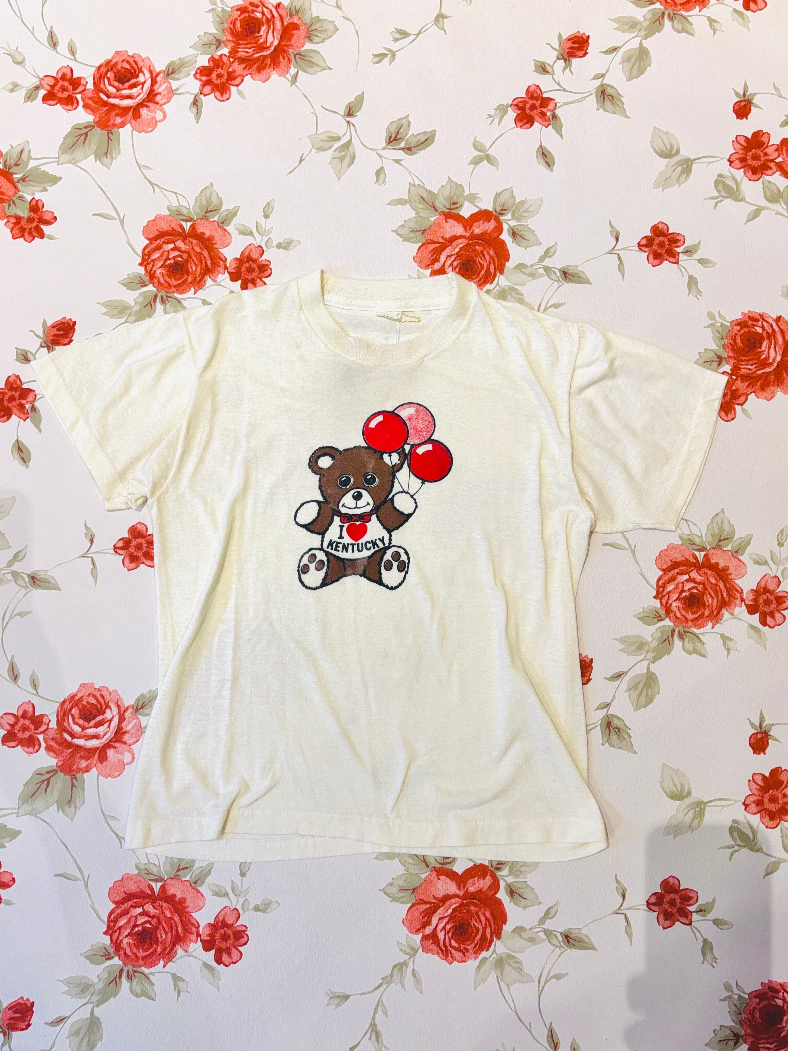 【kids vintage】 90's I ♡ KENTUCKY T-sh. about7-9y