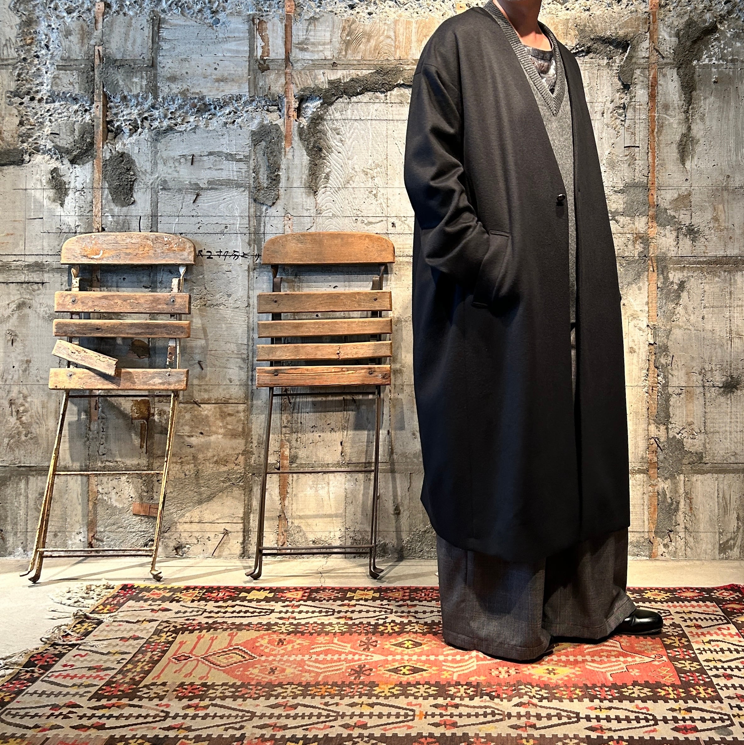 Dessin de Mode【デッサン ド モード】つけ襟コート | 16DC-001-120