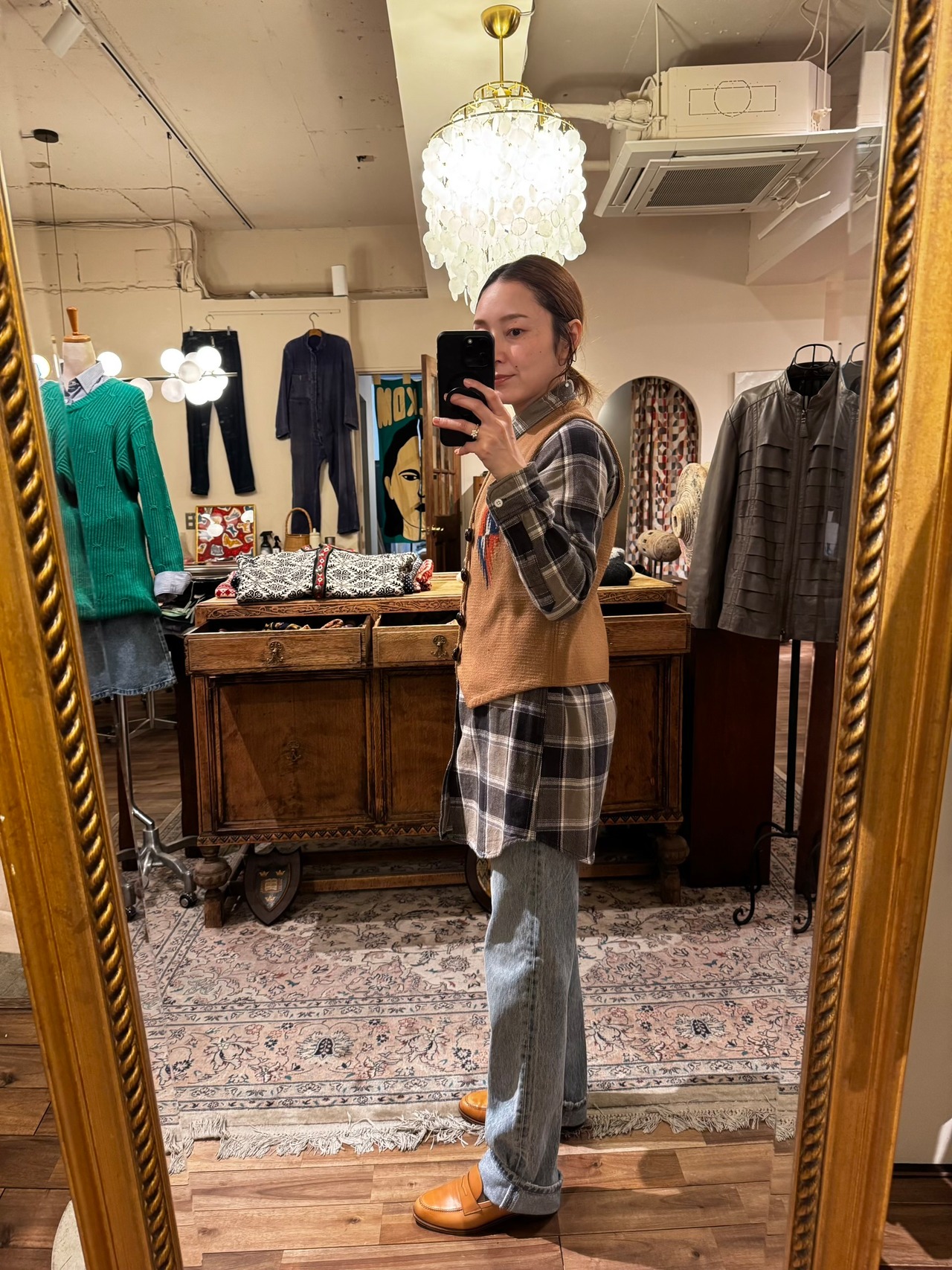 THE NORTH FACE PURPLE LABEL Check Shirt