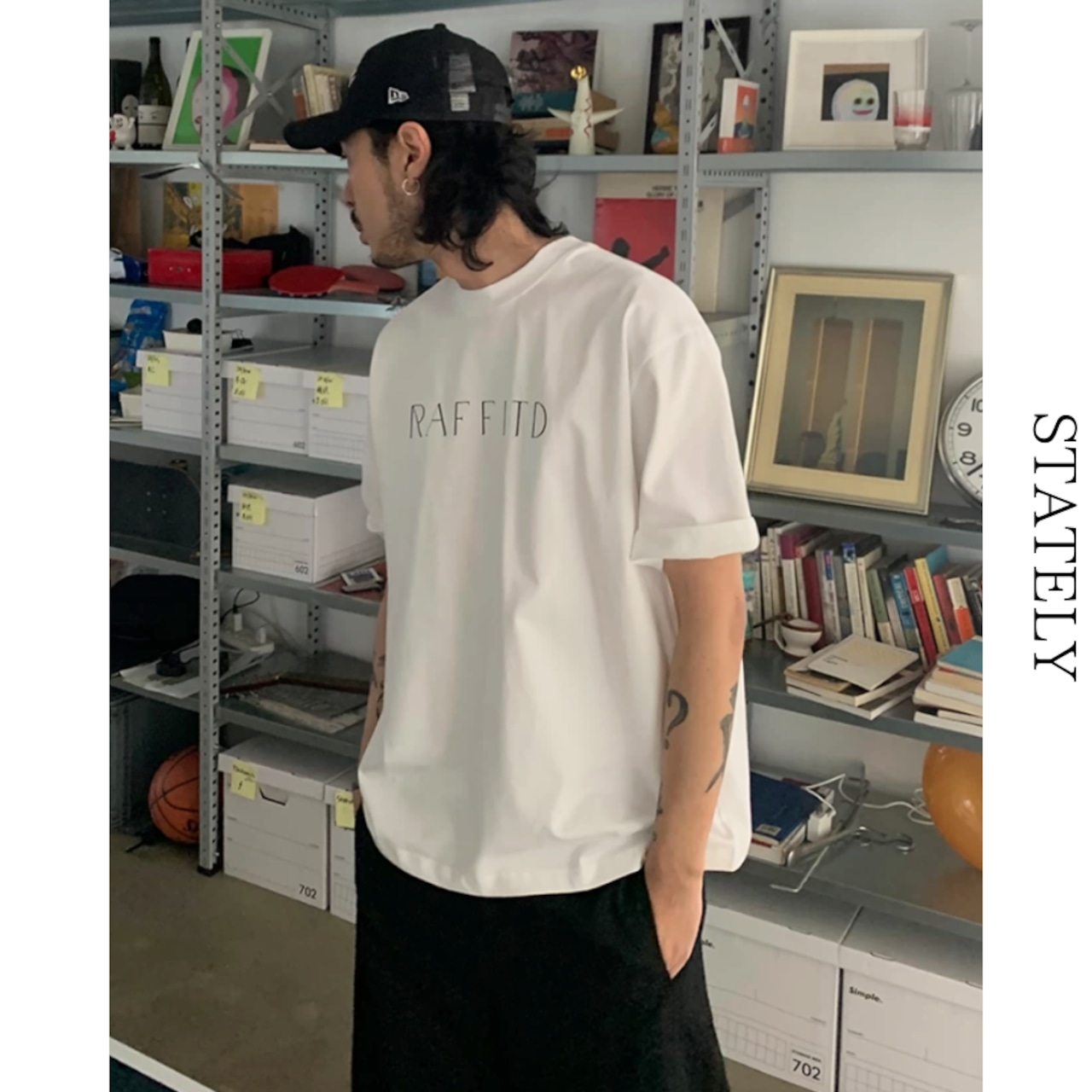 RAFFITD Logo Tee/3color_T133・画像2