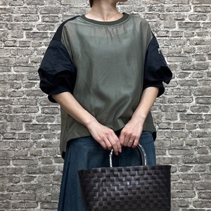 シアーMA-1トップス(キャミソール付き)