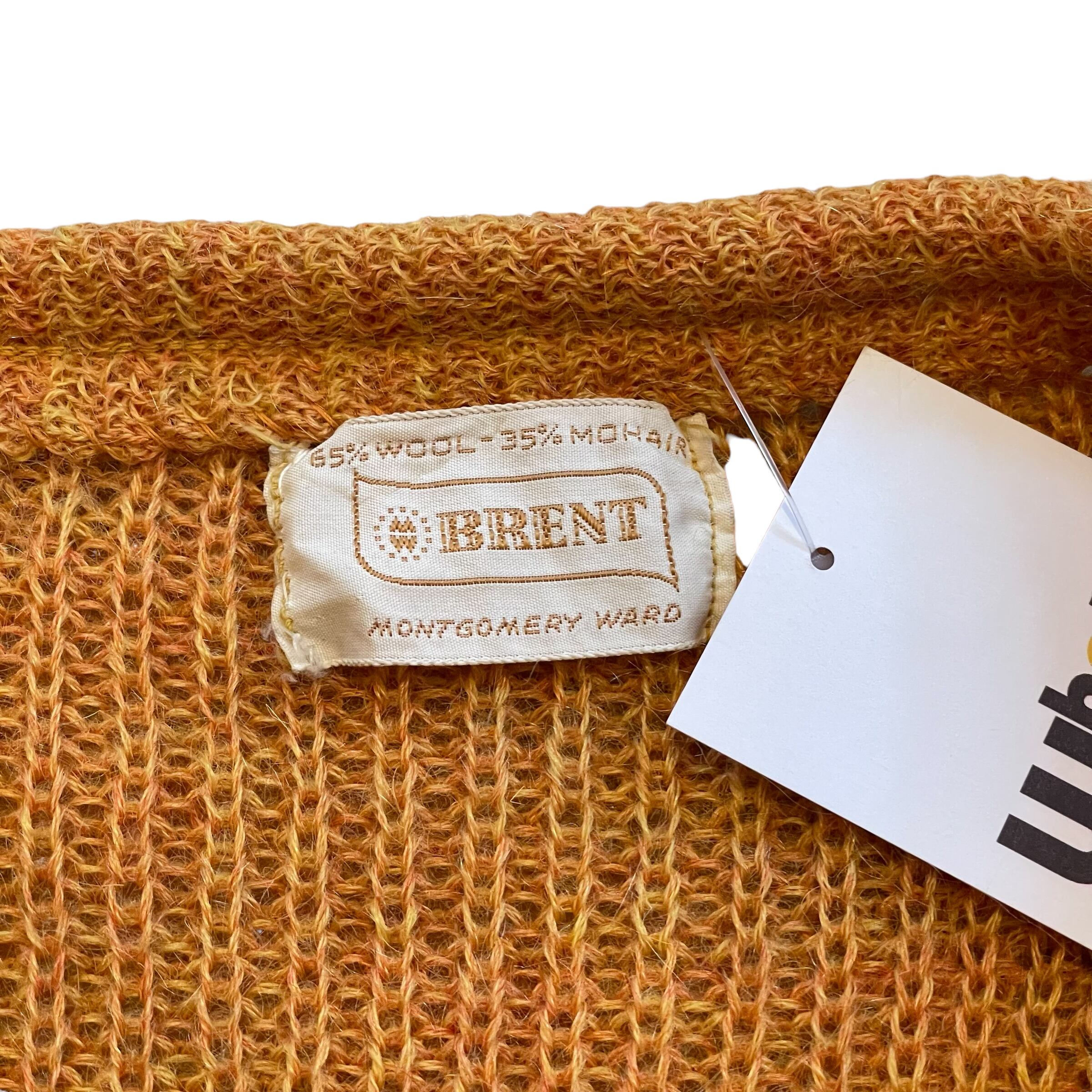 60s BRENT mohair cardigan | What'z up