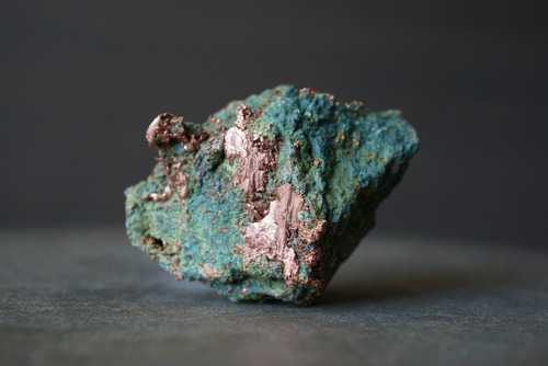 ミシガン州自然銅 Native Copper 1736