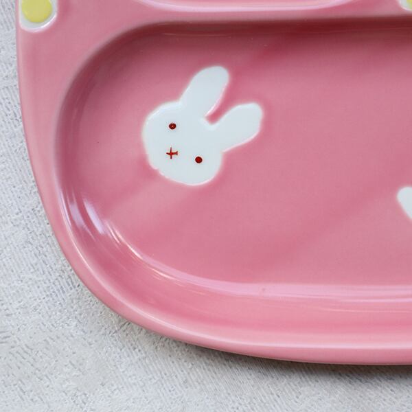 波佐見焼 新うさぎピンク 3点セット 15-067 | MARUFUKU utsuwanohana