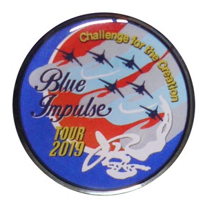 自衛隊グッズ ピンバッジ 航空自衛隊 ブルーインパルス 2019 ツアー 「燦吉 さんきち SANKICHI」