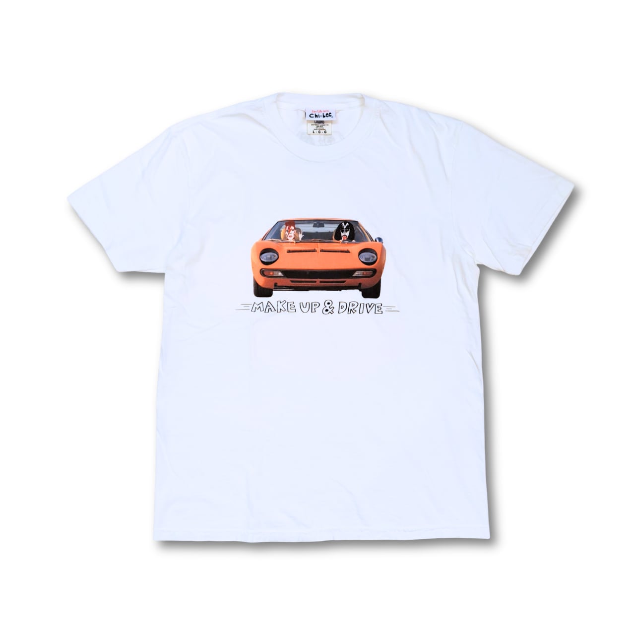chi-bee / チービー - CAR MAKE UP Tシャツ (white)