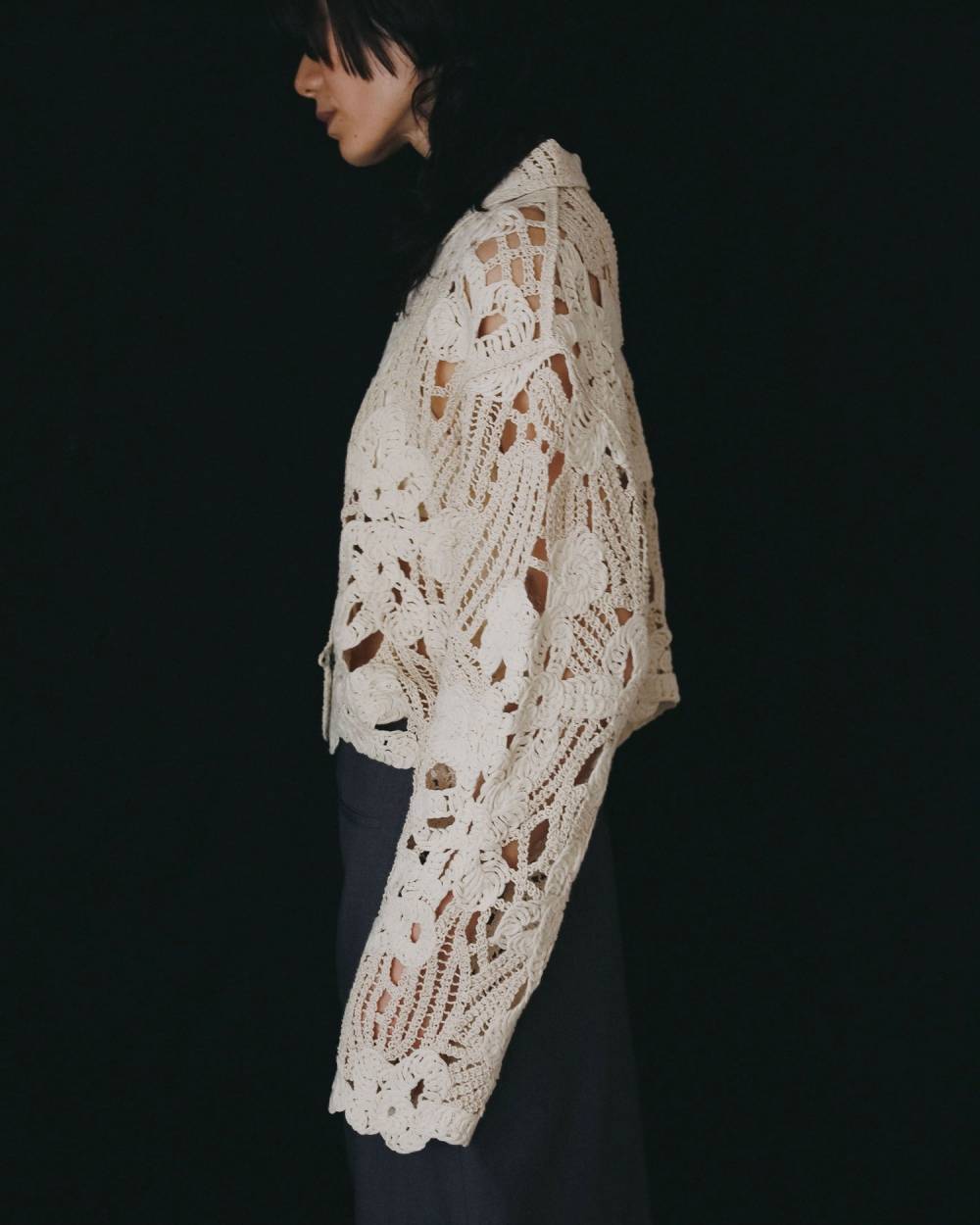 anuke(アンヌーク) Embroidery Over Shirts | サウスオレンジ｜メンズ