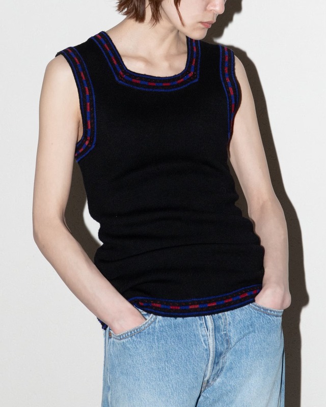 1970s Yves Saint Laurent - knit tank