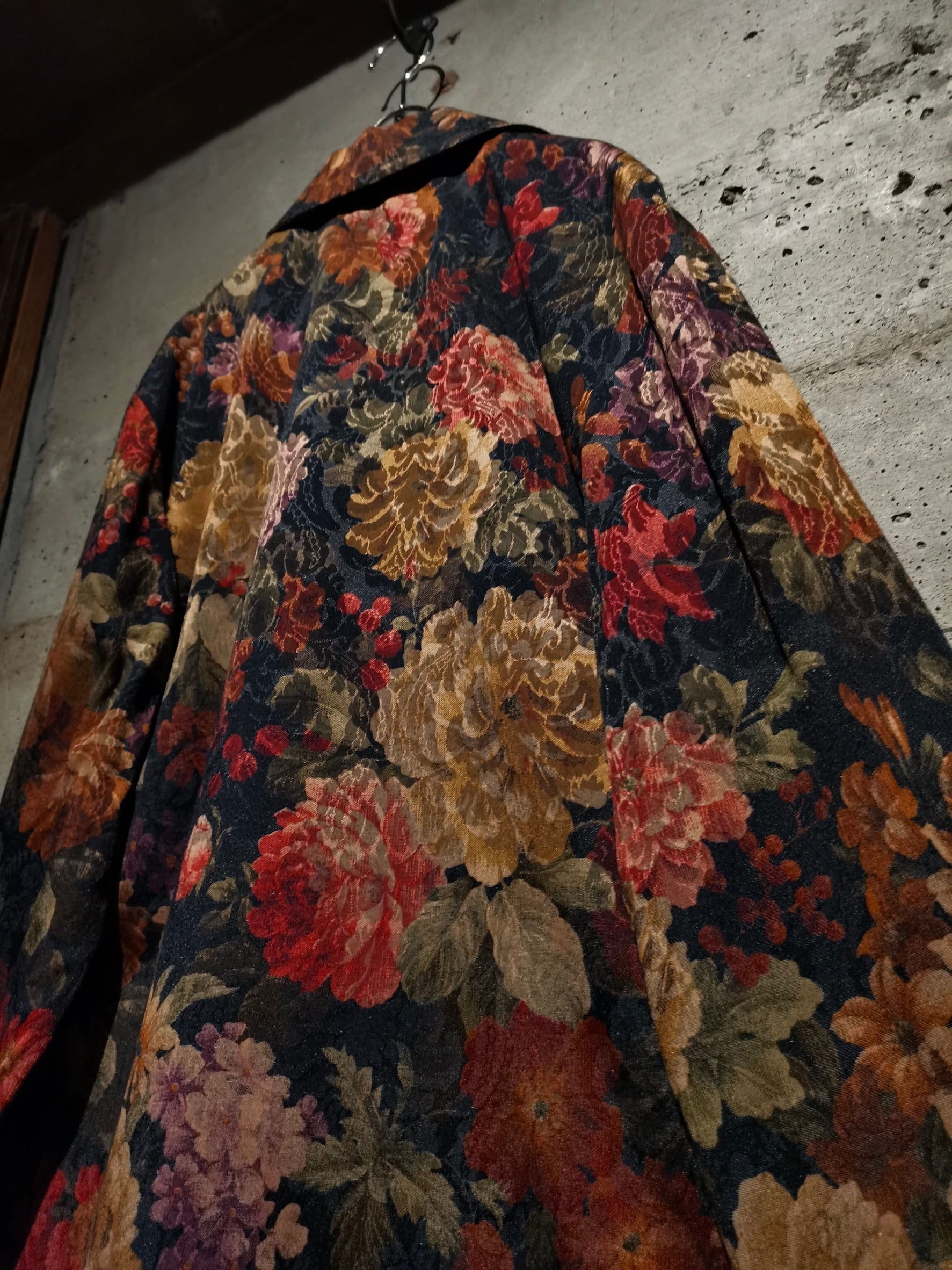 Caka】Beautiful Flower Pattern Vintage Tailored Jacket | Caka(カカ 
