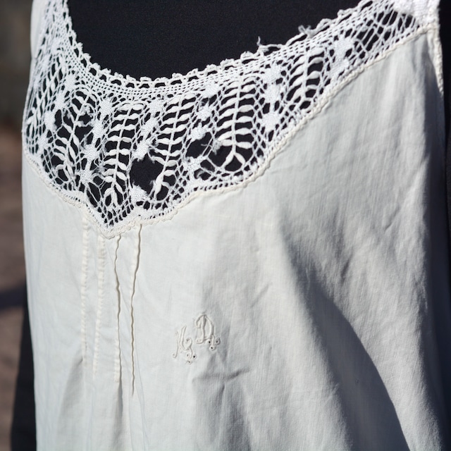 【MADE IN FRANCE】PAYSAN ノースリーブキャミソールワンピース "BLOUSE PAYSANNE"