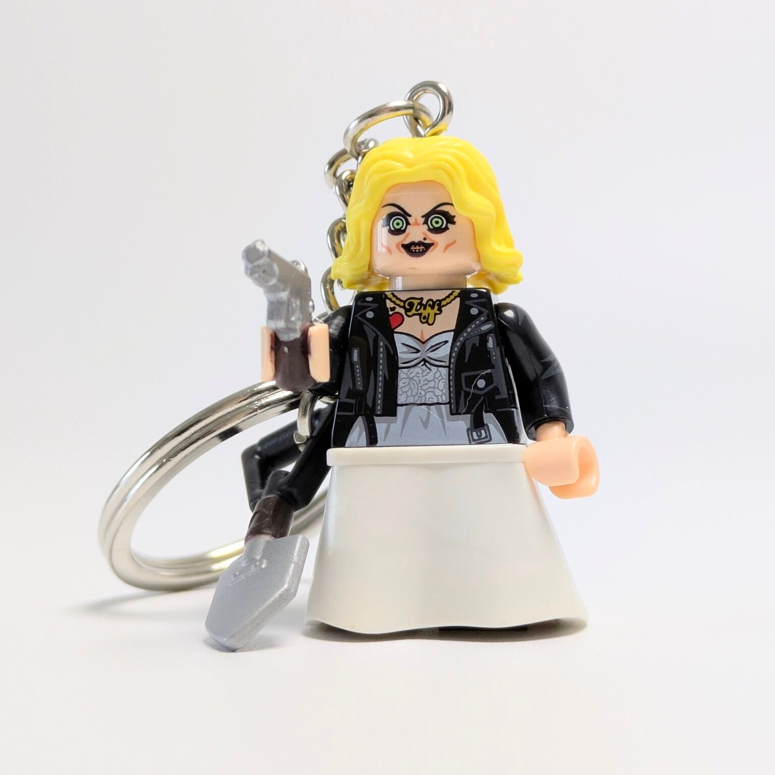 ♧ ☆ブロックフィギュアキーホルダー☆【 Bride of Chucky