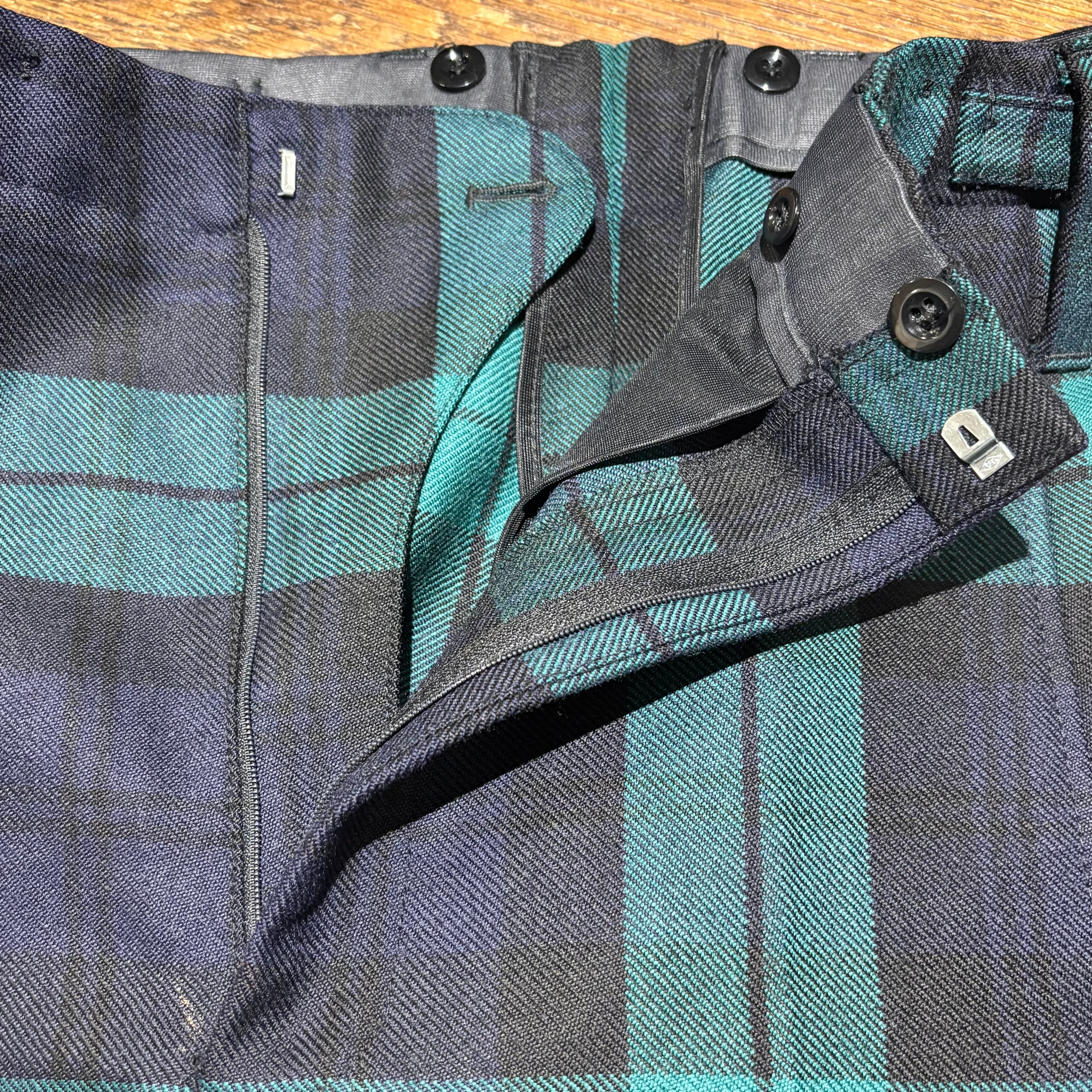 OLD SCOTTISH MILITARY CEREMONY PANTS DEAD STOCK | STRAYSHEEP ONLINE