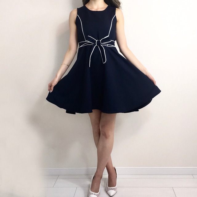 即納商品 お嬢様ワンピース お嬢様風 お姫様ドレス お姫様ワンピ ネイビー 結婚式 二次会 パーティー キャバドレス キャバ嬢ドレス リボン Sttela Online 即納商品 お嬢様ワンピース お嬢様風 お姫様ドレス お姫様ワンピ ネイビー 結婚式 二次会 パーティー キャバドレス キャバ嬢ドレス リボン Sttela Online