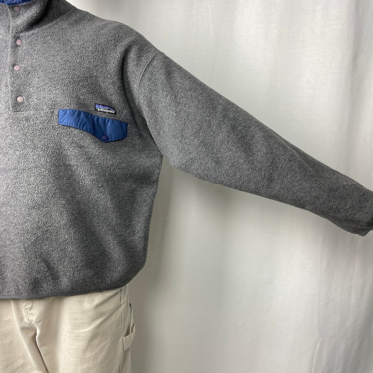 90年代 ジャマイカ製 patagonia パタゴニア スナップT フリースプル 