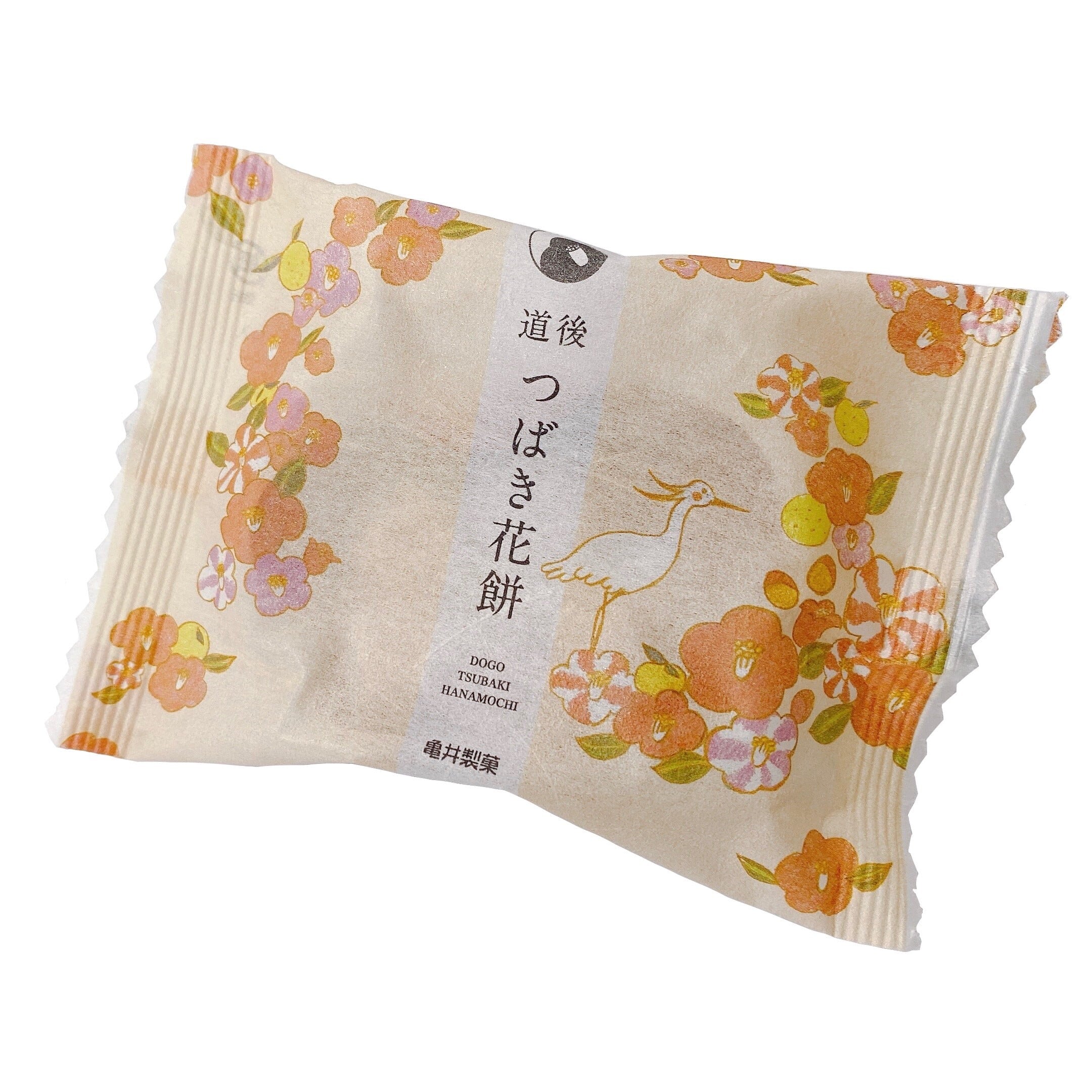 道後つばき花餅 1個入 | 亀井製菓（坊っちゃん団子・タルト）｜愛媛