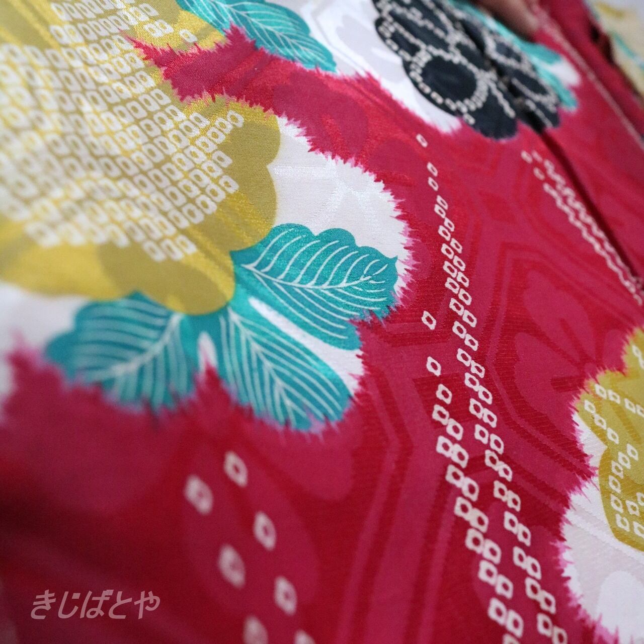 正絹綸子 苺色の長羽織 アンティーク | きじばとや