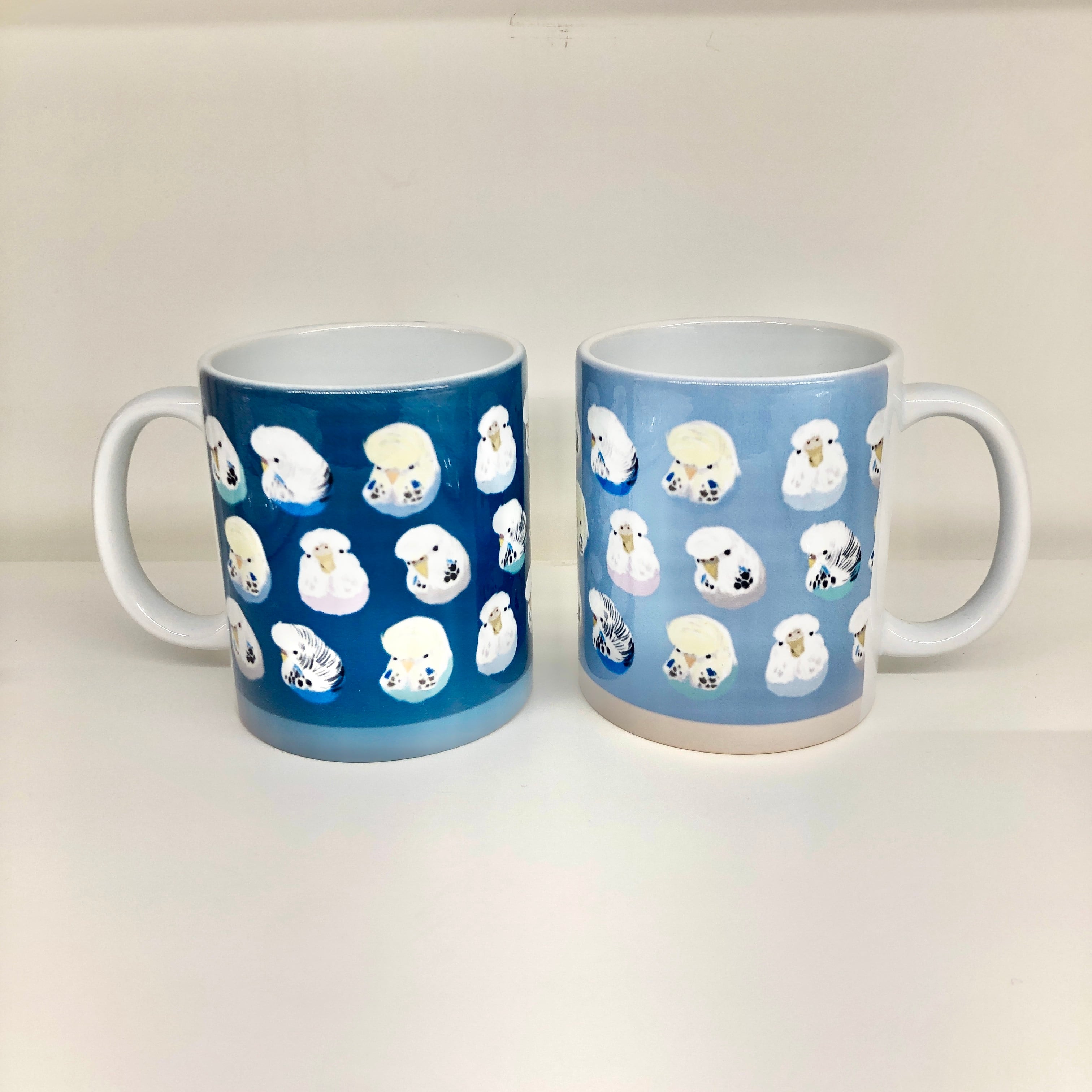 ジャンボセキセイインコ ブルー マグカップ