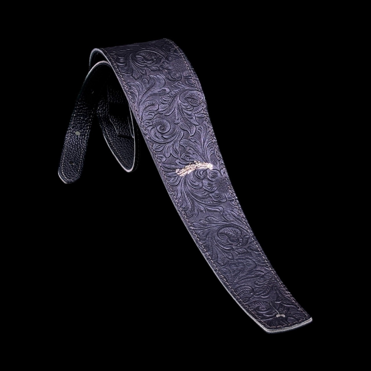 姫路レザー Engrave Slim Wide Hand Dye