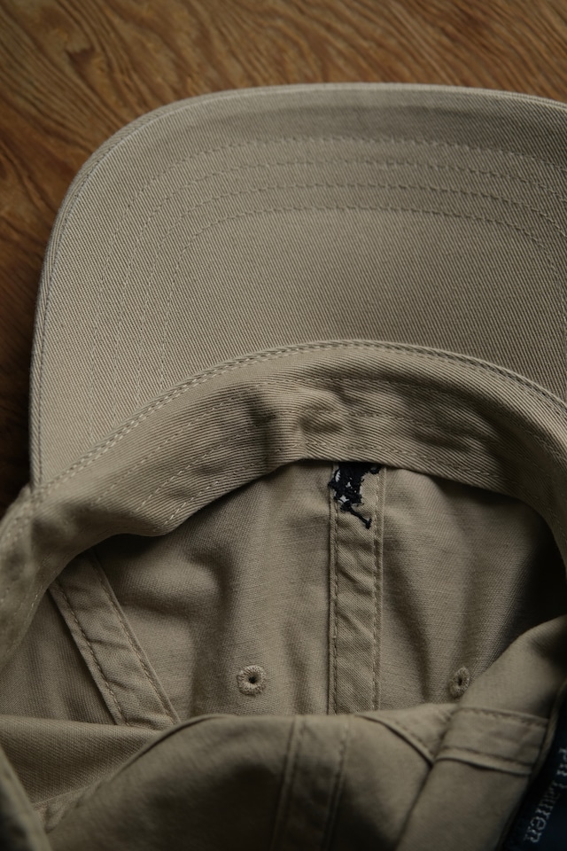 Utah/90's "Polo by Ralph Lauren" logo cap/beige