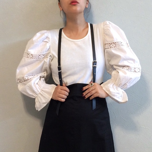 70s big sleeve shirt