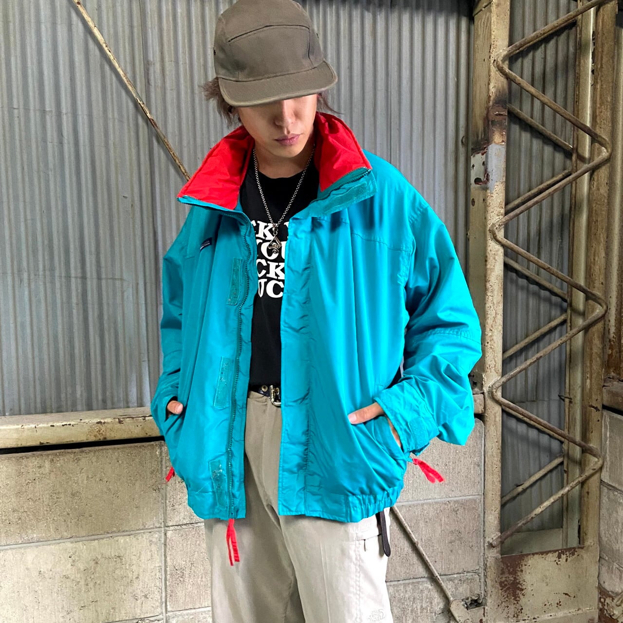 80年代 Columbia コロンビア Bugaboo ナイロンジャケット 旧き 