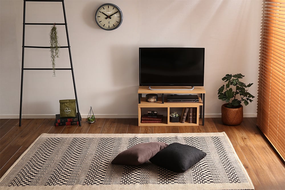 全2色】お部屋が狭くても使える！ヴィンテージ伸縮テレビ台 | TKSKSHOP