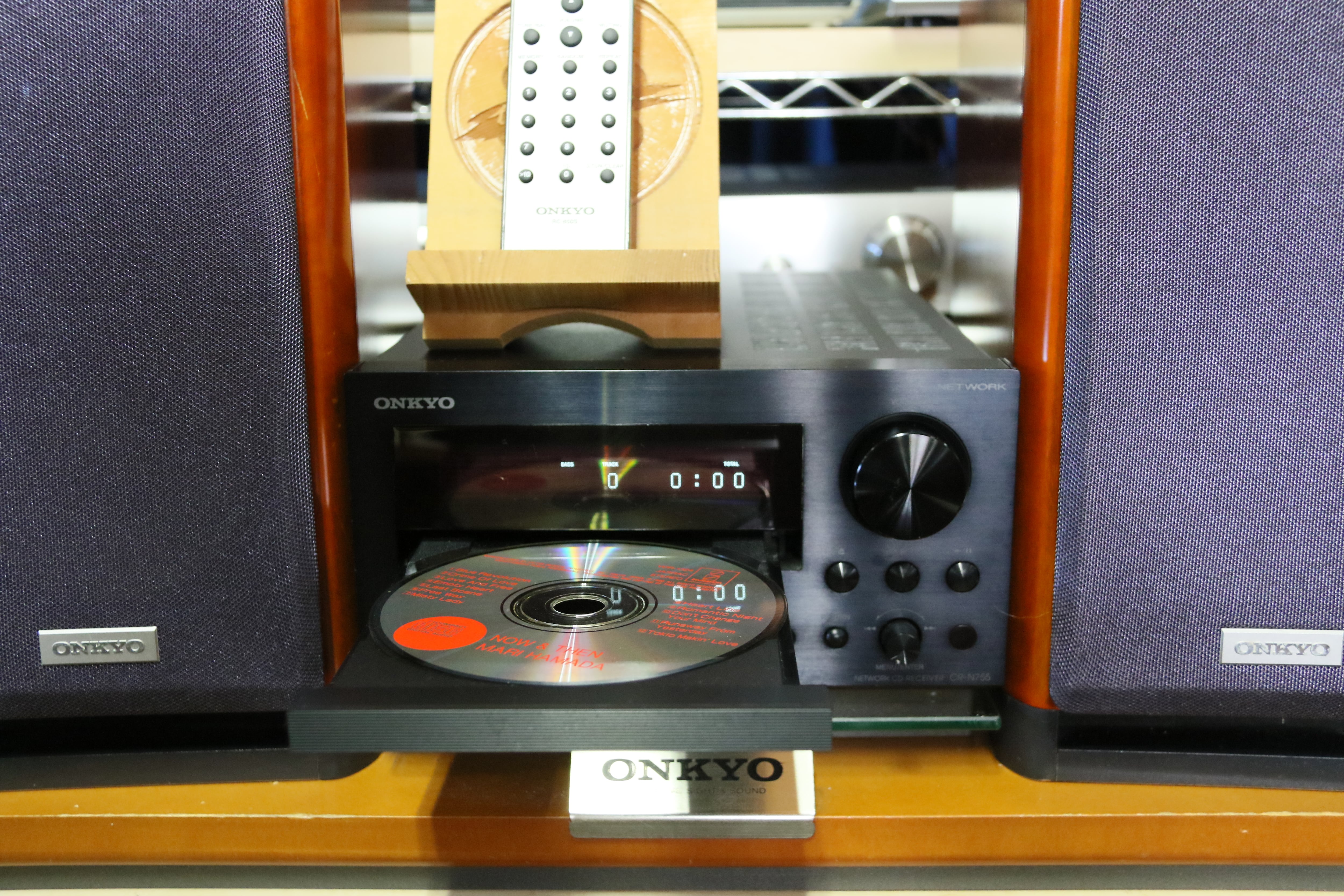 ディスクリートアンプ搭載！】ONKYO CR-N755 CDレシーバー CD/ﾁｭｰﾅ