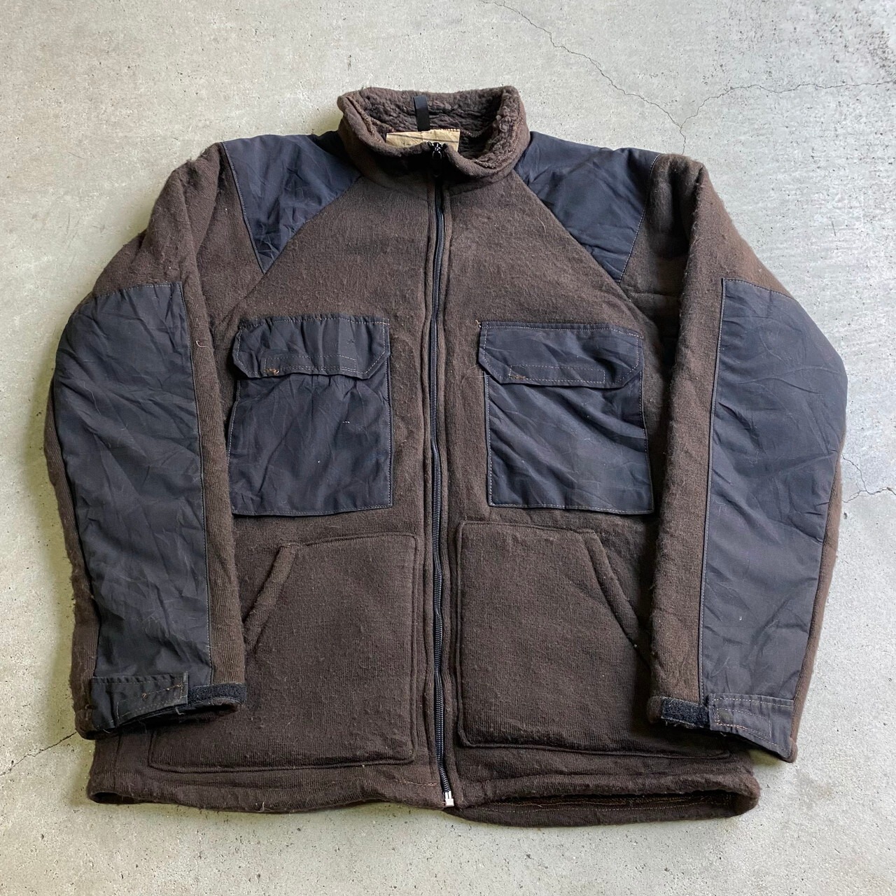 90年代 U.S.ARMY 米軍実品 ベアージャケット ミリタリー フリース 