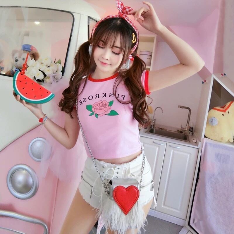 ヴィンテージ風 薔薇 バラ 花柄 ワンピース 半袖 パフスリーブ 古着風