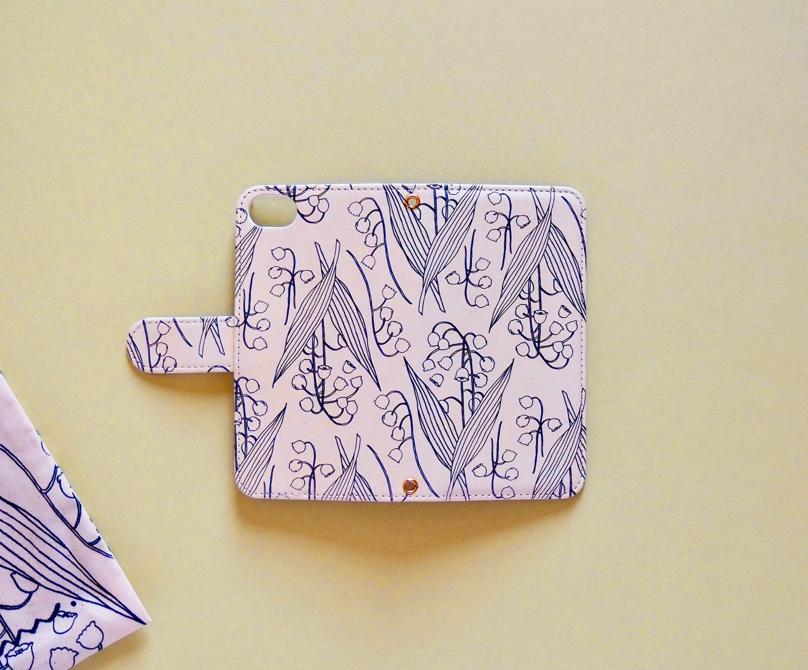 book-style iPhone case《踊るヴェール》