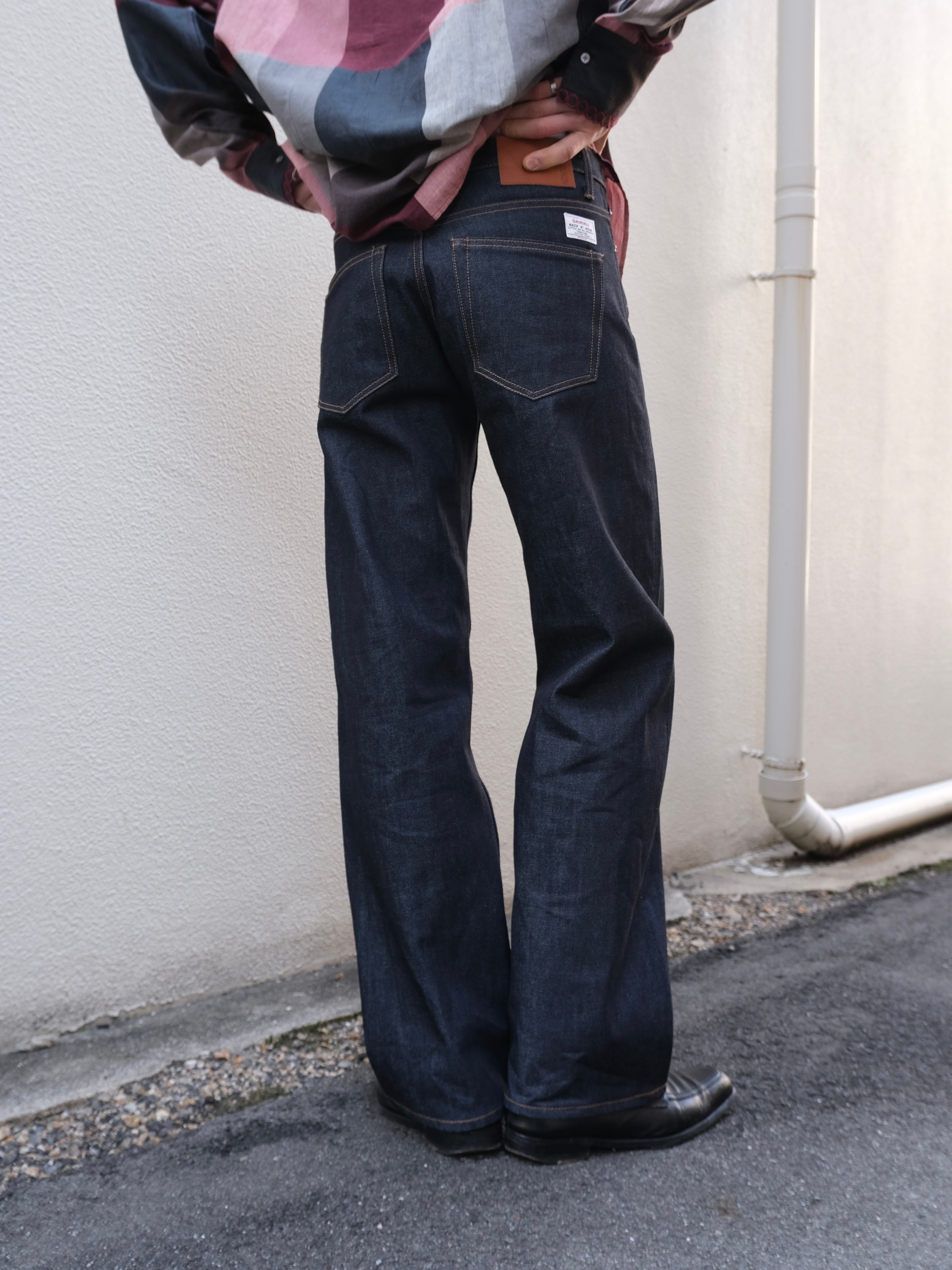 DAIRIKU】 Straight Rigid Denim Pants | THE OUR DAIRIKU】 Straight Rigid Denim Pants | THE OUR