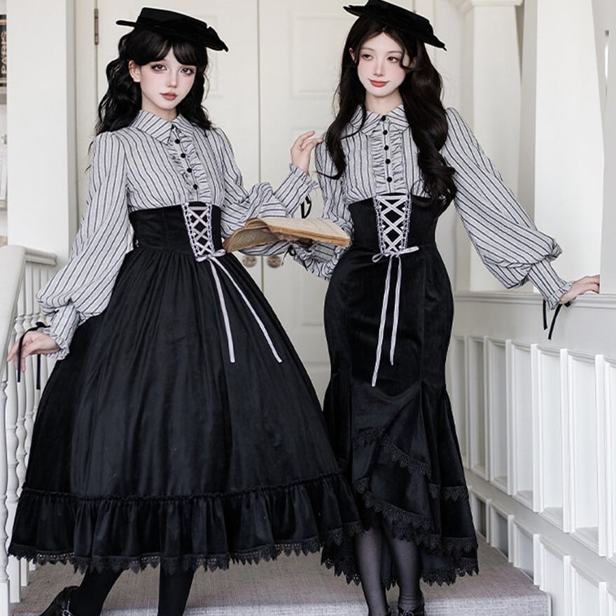 クラロリ 3点セット マーメイドライン×上品シルエット 観劇向け｜WithU