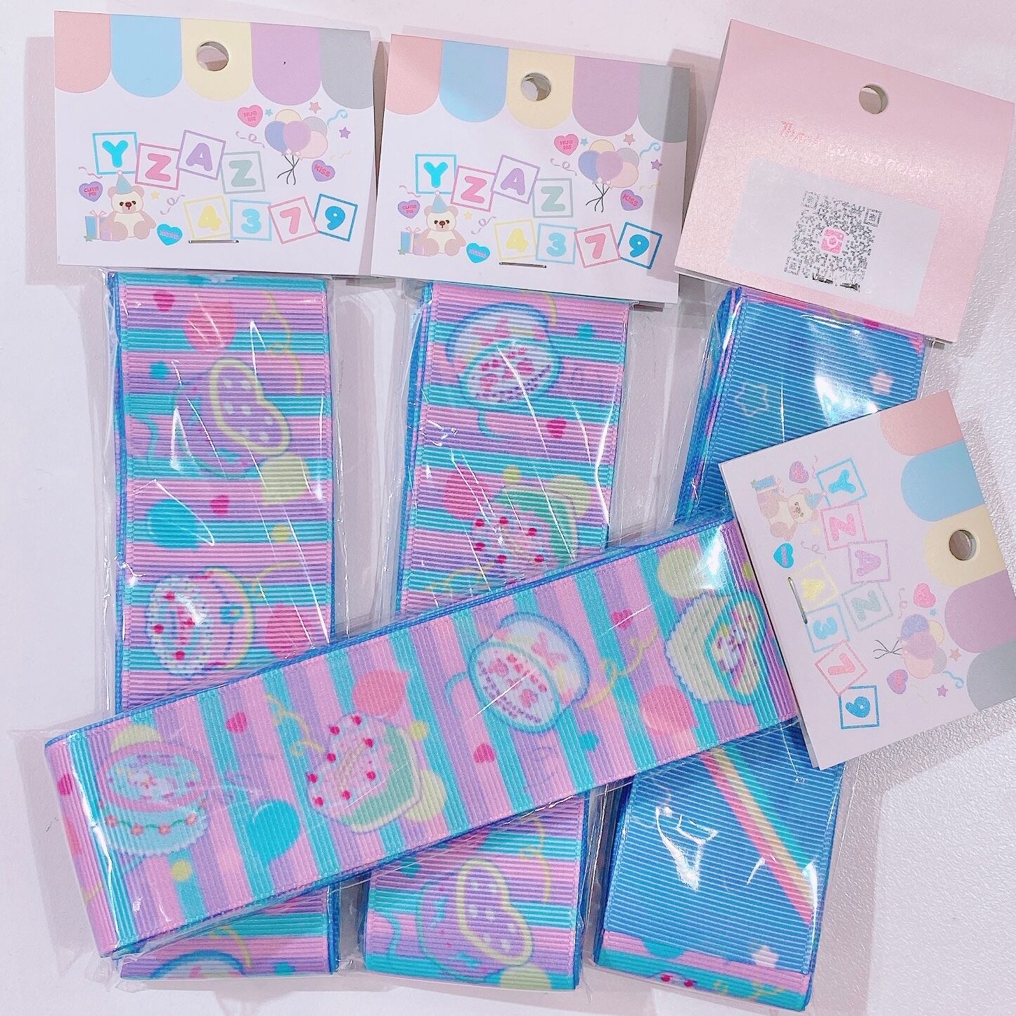 【H5】0-2グログランリボン38mm×2m(あにあーるコラボ)専用出品