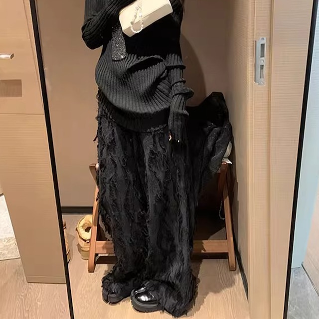 jacquard pants 10883