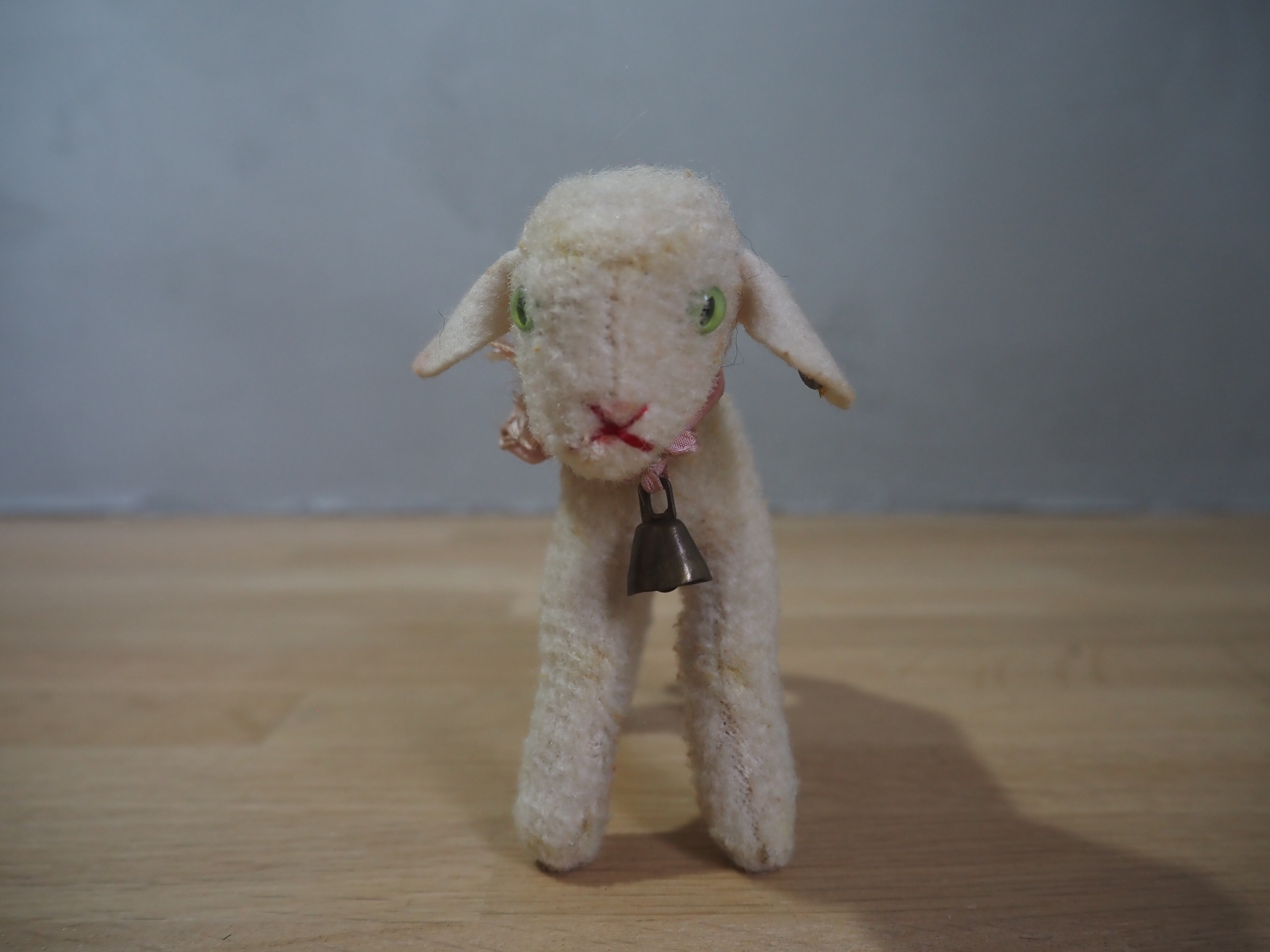 オールド シュタイフ ヒツジ Steiff Lamby 10cm | ヒガシマチマーケット