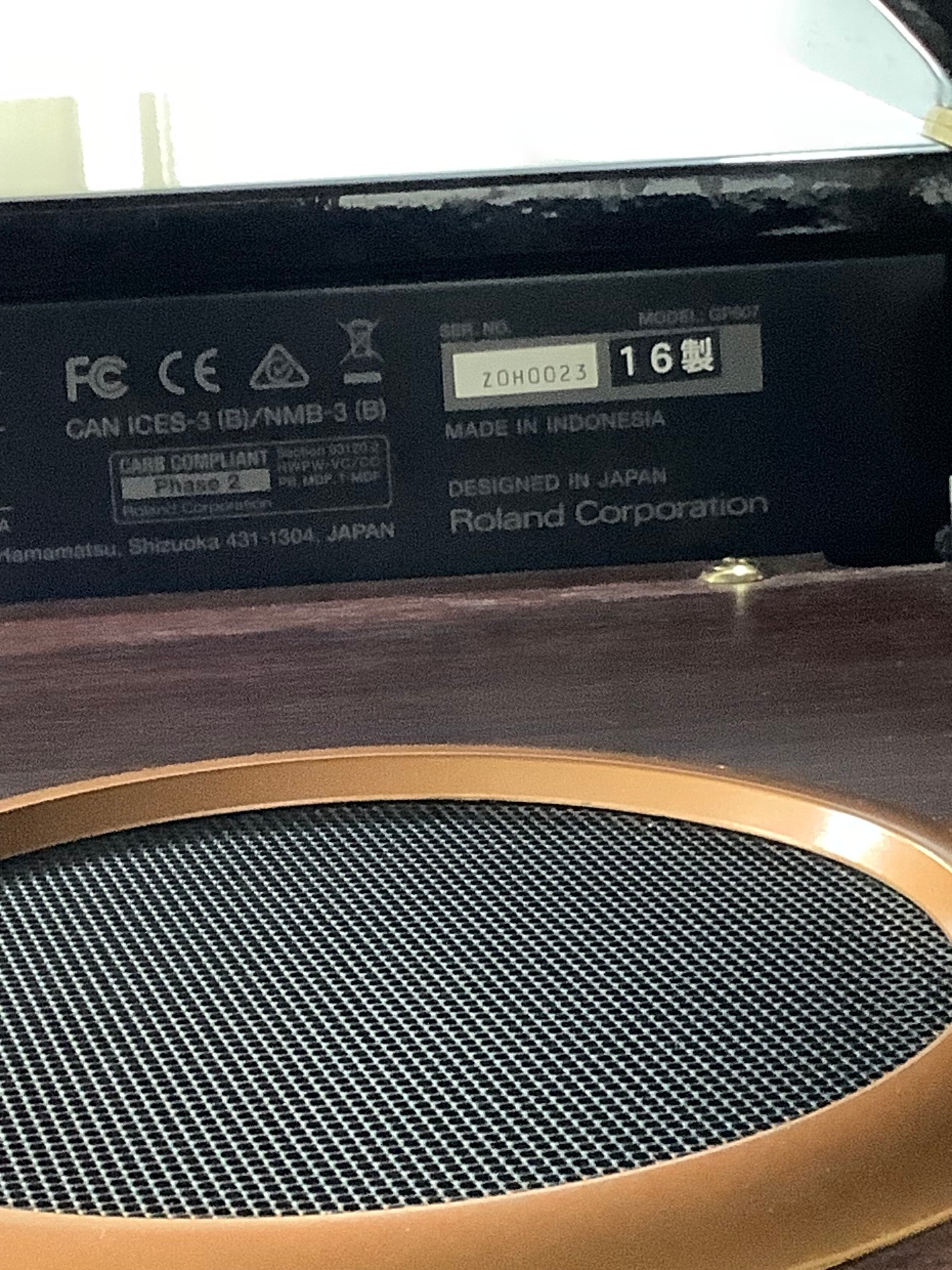 ★ 62074【電子ピアノ】ROLAND　GP607PE　16年製 ☆ 62074【電子ピアノ】ROLAND GP607PE 16年製 | リユース専門店
