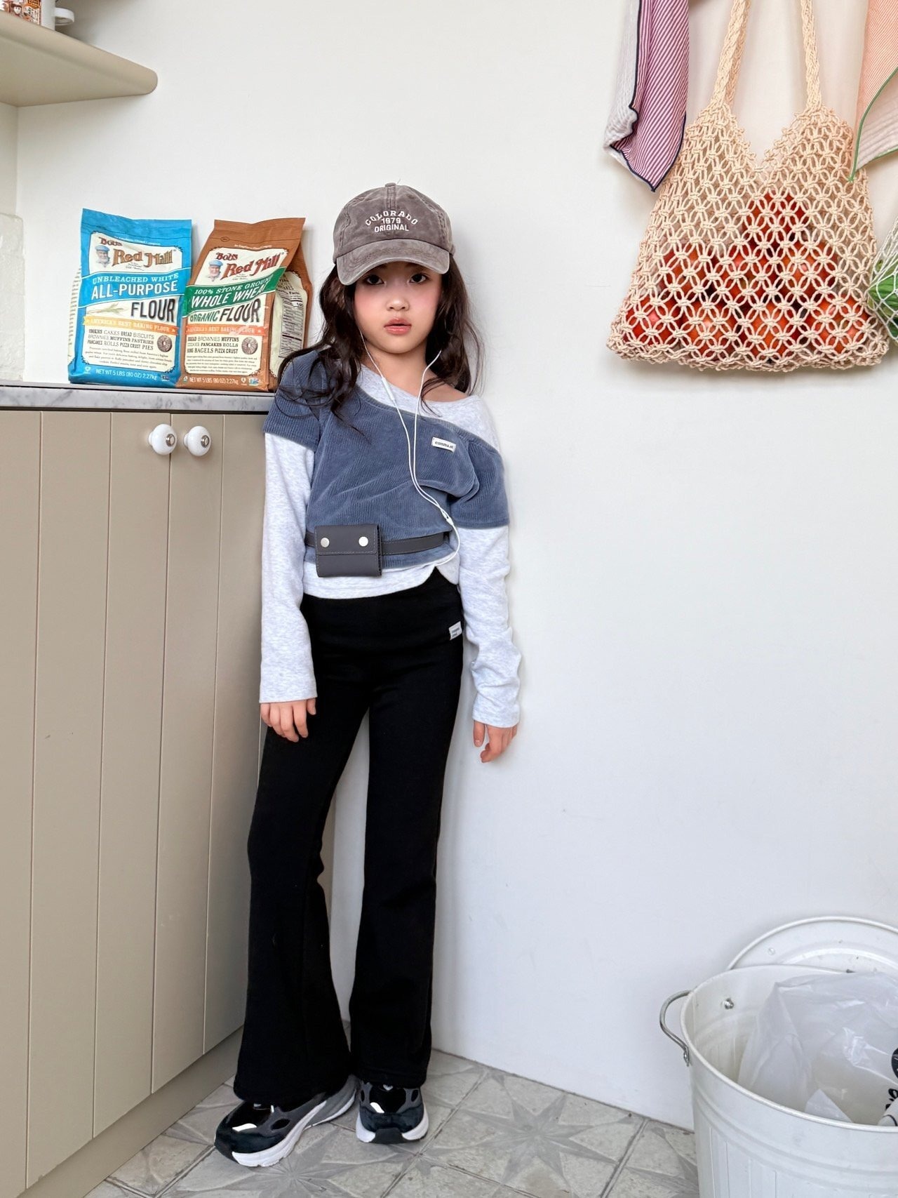 COMMA［取寄］paulding labe flare pants 26winter
