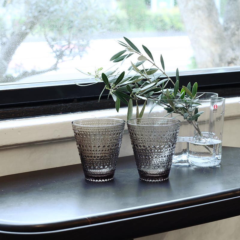 イッタラ Iittala Kastehelmi 花瓶 ホワイト160 カステヘルミベース