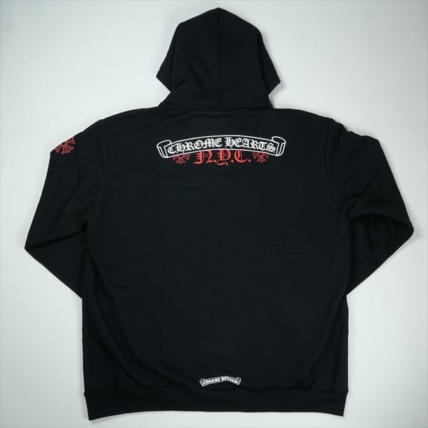 Size【L】 CHROME HEARTS クロム・ハーツ SCROLL NYC FULL ZIP HOODIE