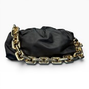 【BOTTEGA VENETA】ボッテガヴェネタ "THE CHAIN POUCH" レザー ショルダーバッグ