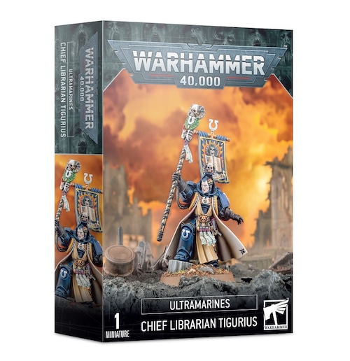 ULTRAMARINES : CHIEF LIBRARIAN TIGURIUS