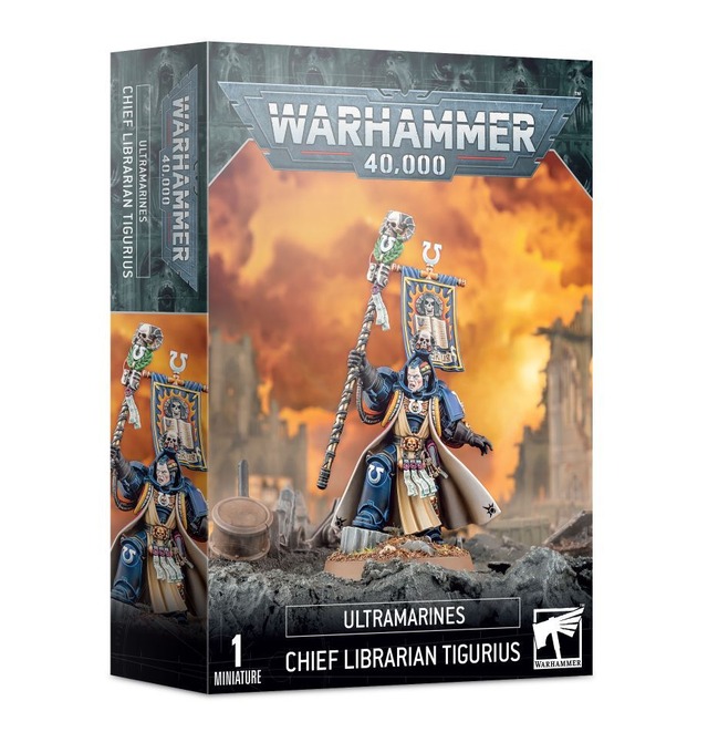 ULTRAMARINES : CHIEF LIBRARIAN TIGURIUS