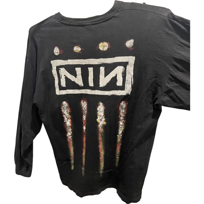 激レア NINE INCH NAILS ロンTシャツ ブラック サイズXL - Tシャツ