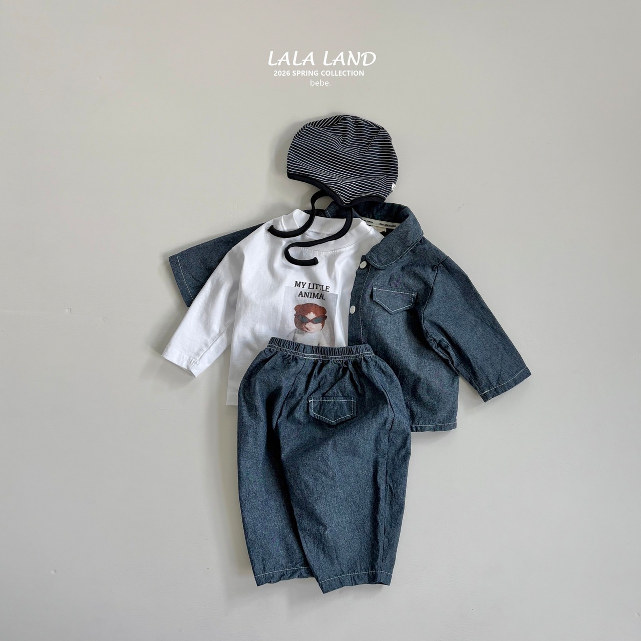 LALALAND 26/SS (Baby)Denim pants