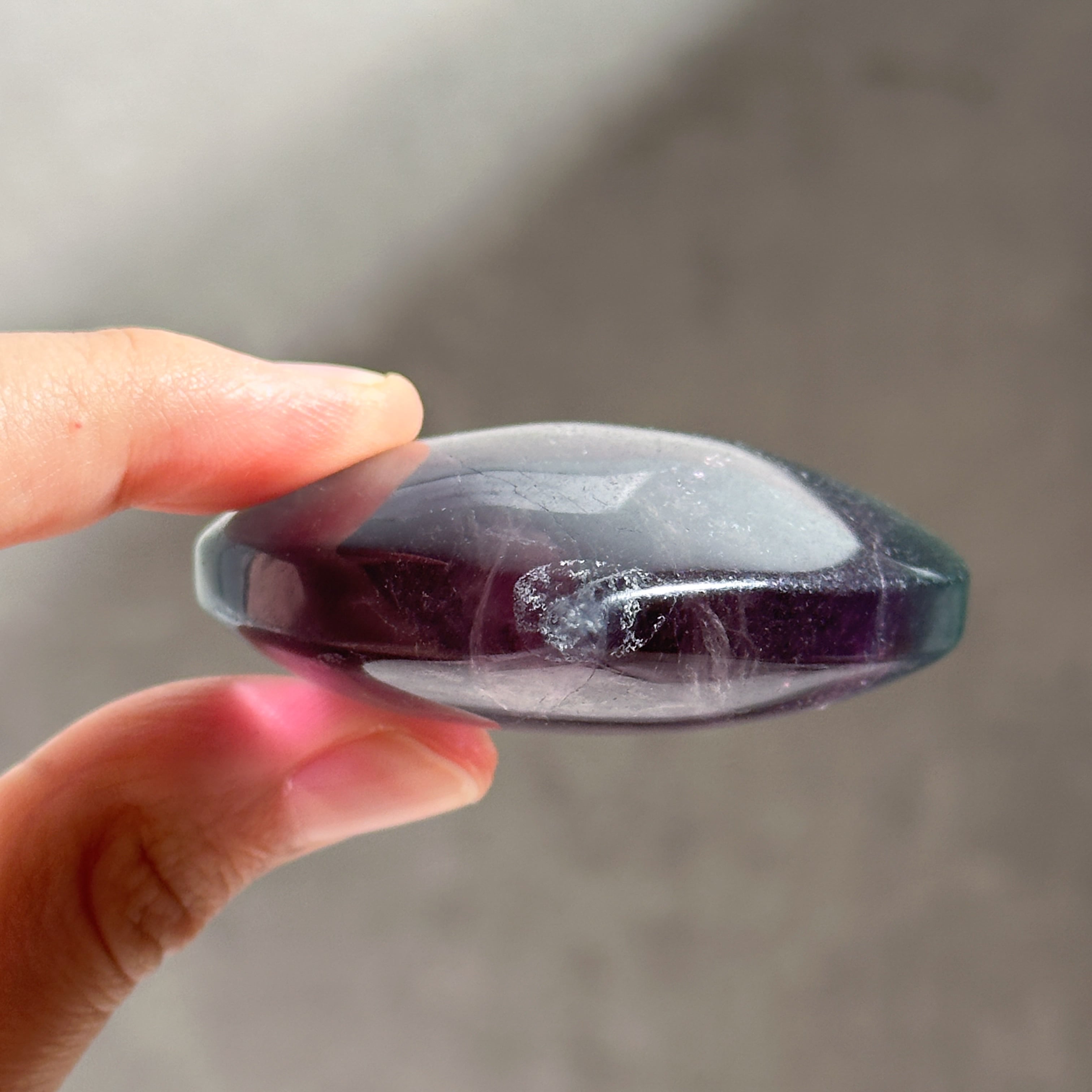 レインボーフローライト ハート31◇ Rainbow Fluorite ◇天然石・鉱物