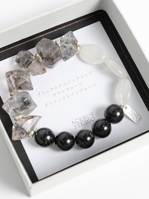 graphite ridge bracelet | ACENUS STUDIO