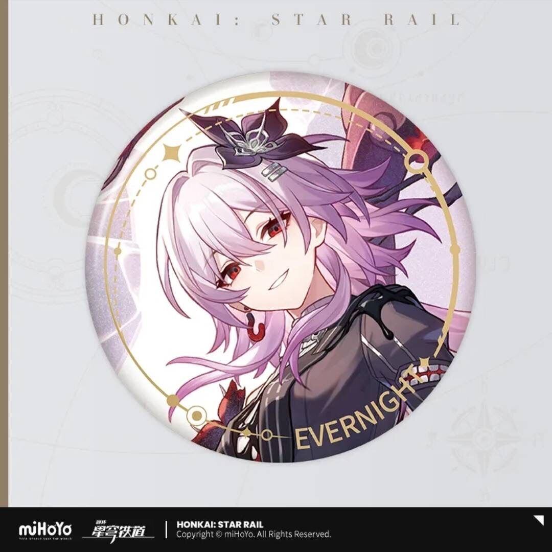崩壊スターレイル 長夜月 缶バッジ 公式正規品 立ち絵 崩壊スターレイル 記憶運命 長夜月 缶バッジ 公式正規品 | mihoyo、鳴