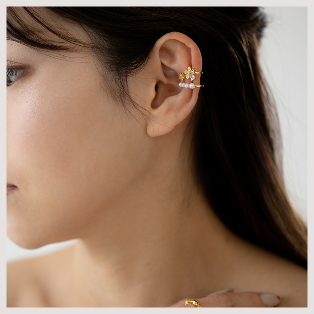 Ear cuff -Gold-