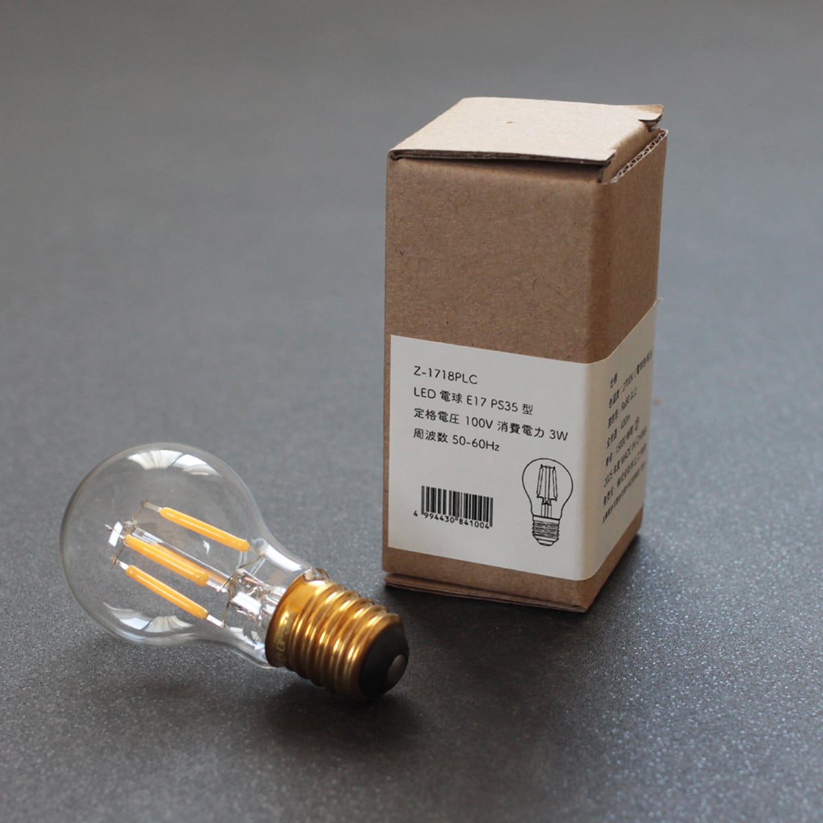 LEDフィラメント電球 E17／40W形相当 | LISCOORD(リズコード)