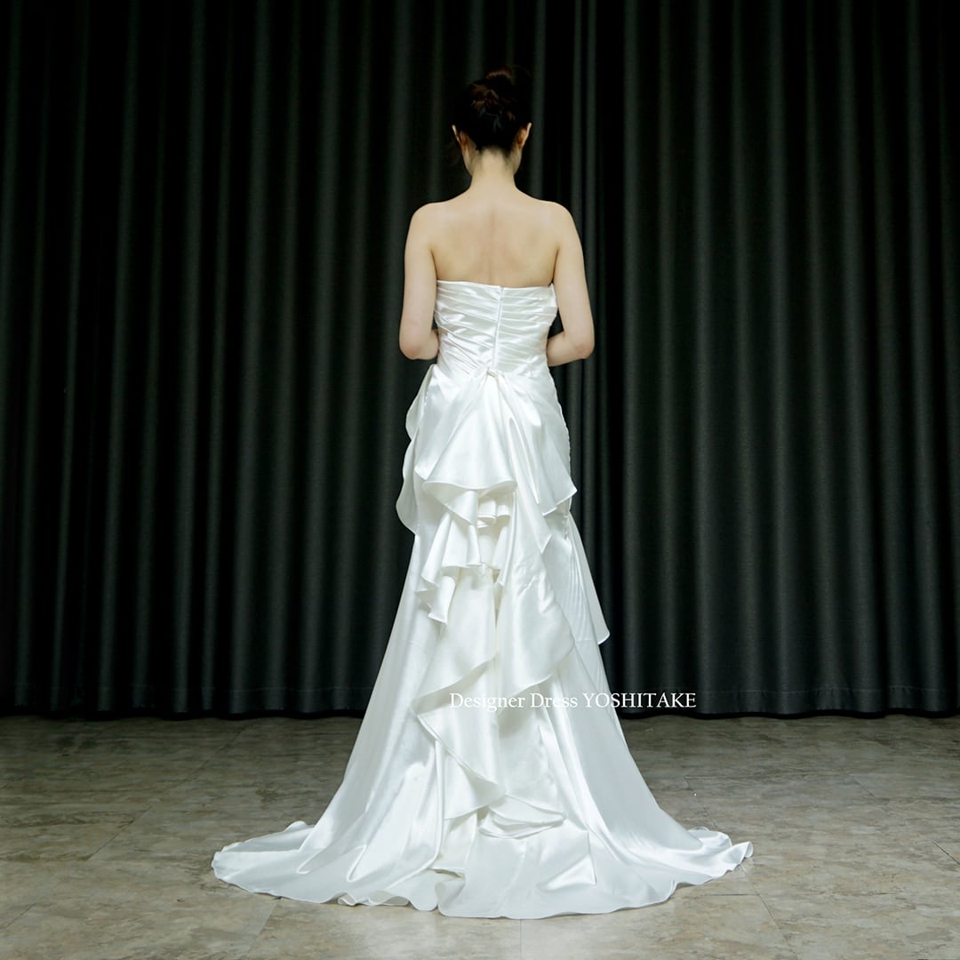 オーダー制作】ウエディングドレス ウエディングドレス.挙式用白ドレス